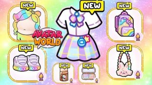 НОВИНКА! 🎁😱 ОТКРОЙ СУПЕРСЕКРЕТЫ РАДУЖНОЙ КОЛЛЕКЦИИ ШКОЛЬНОЙ ОДЕЖДЫ В МИРЕ АВАТАРОВ 🌍