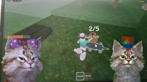 Мы с Юрским котиком выживаем в лесу! Побег от безумного оленя!!! 🙀🌲🦌