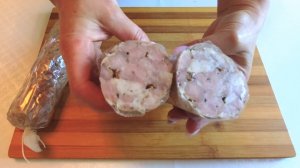 Ну ооочень вкусная домашняя колбаса.