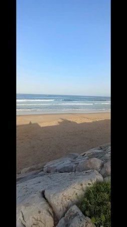 Первый пляж в этом году. Португалия.