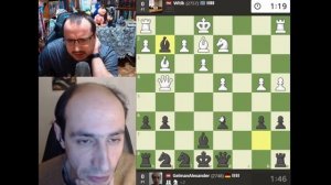 Витик - Гельман  играю по-хамски, а он играет смело