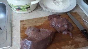 Печень телячья! Вкусная и мягкая! Как приготовить.