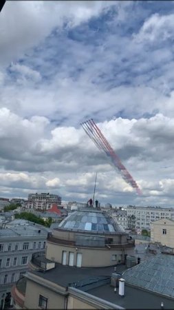Подготовка к параду 09.05.2025, Москва