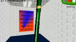 Baldi Is Gigantic - Baldi's Basics Мод.