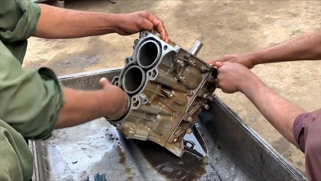 Супер крутой механик восстановил двигатель Suzuki Jimny смотреть онлайн