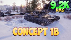 Concept 1B • Памятный! - 4 Фрагов 9.2K Урона • Мир Танков