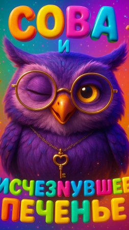 🦉 КТО УКРАЛ ПЕЧЕНЬЕ? Детективная История Совы | Развивающий Мультик для Детей 3-7 лет