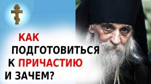 ☦️КАК ПОДГОТОВИТЬСЯ К ПРИЧАСТИЮ И ЗАЧЕМ