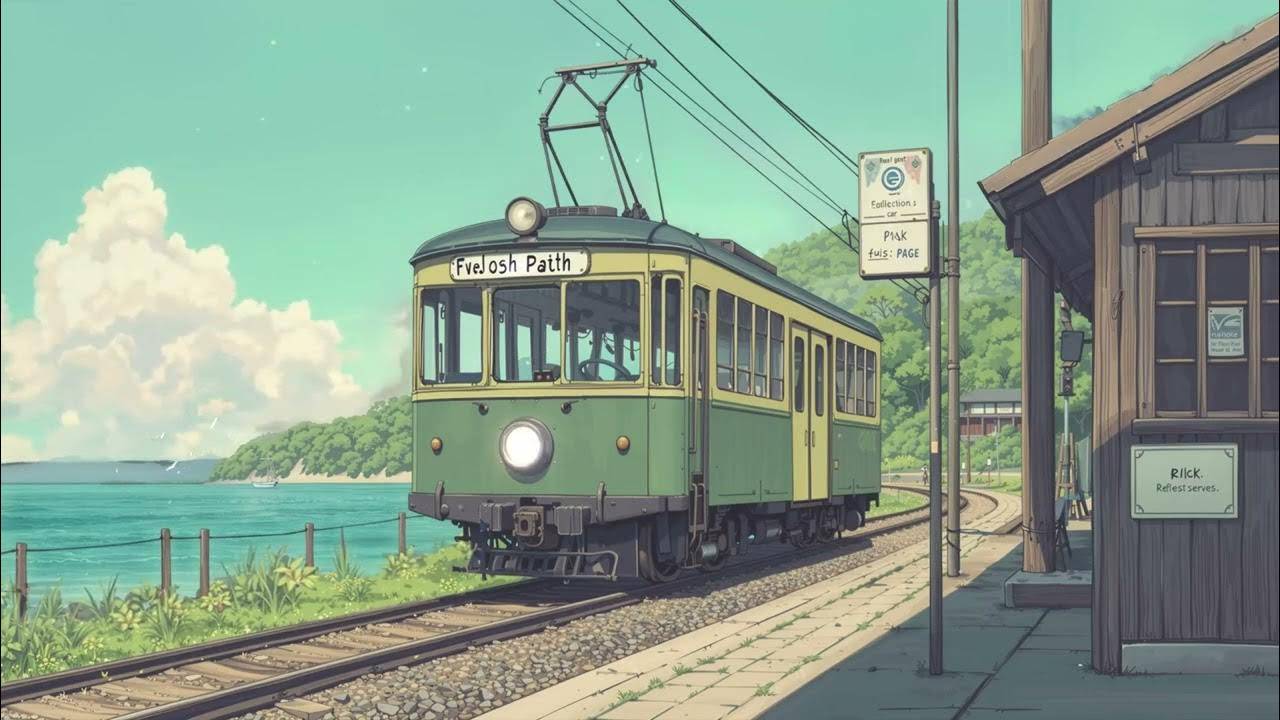 coastal track train alongside ocean a playlist for fresh bayfront vibes #lofichill #relaxmusic смотреть онлайн