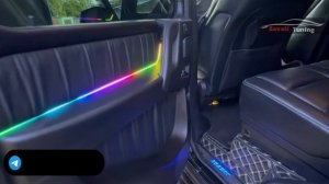 MERCEDES Benz  G 
установка  подсветки  салона
 - Контурная, атмосферная, светодиодная и неоновая