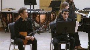 А. Шнитке «Клоуны и дети». Исполняет трио: Матвей Горбунов, Карен Габриелян , Маргарита Бачевская