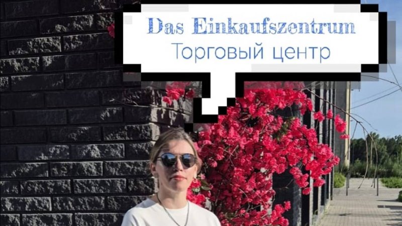 Немецкая лексика на тему "Das Einkaufszentrum - Торговый центр"