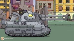 HomeAnimations – Мультики про танки  Мы должны победить СУМАСШЕДШЕГО ГИБРИДА-МОНСТРА - Мультики про