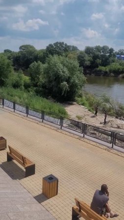 Курган,ремонтируют набережную города#shorts#лето