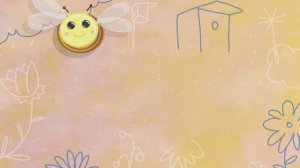 Пчела рисунок / Футаж детский