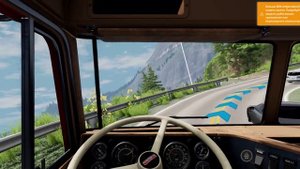 Быстро проезжаю страшный серпантин. Опаздываю на доставку в игре Beam NG часть 4