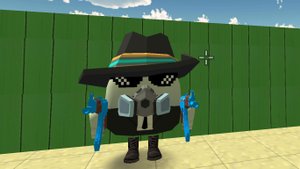 играю в Чикенган с сестрой Аделиной