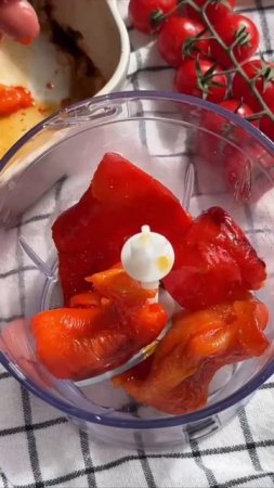 КРЕМ ИЗ ЗАПЕЧЁННЫХ ПЕРЦЕВ С ФЕТОЙ. #Cooking #Кулинарный #Кухня #Еда #Шеф #едимдома #food #eating