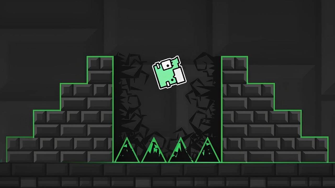 Самое НЕУДАЧНОЕ ПРОХОЖДЕНИЕ Forest Temple в Geometry Dash смотреть онлайн