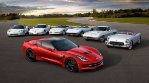 Автосалон "Corvette Day" в музее Маркони, Тастин, Калифорния 2025.