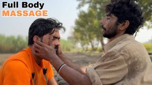 Soothing Pakistani ASMR Massage to Melt Your Stress Away | Full Body Massage by Sajju master