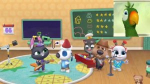 Обзор и геймплей игры "Говорящий Том: друзья" от Пьера