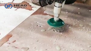 HEAD Waterjet: 5-осевая наклонно-поворотная режущая головка . Фигурная резка-1