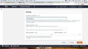 10. RDS Database Creation