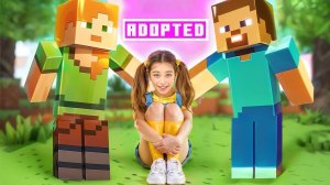 Меня усыновила семья из Minecraft! Родительские хаки! Майнкрафт в реальной жизни