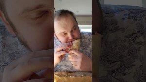 Обзор еды из шаурмичной/мукбанг!