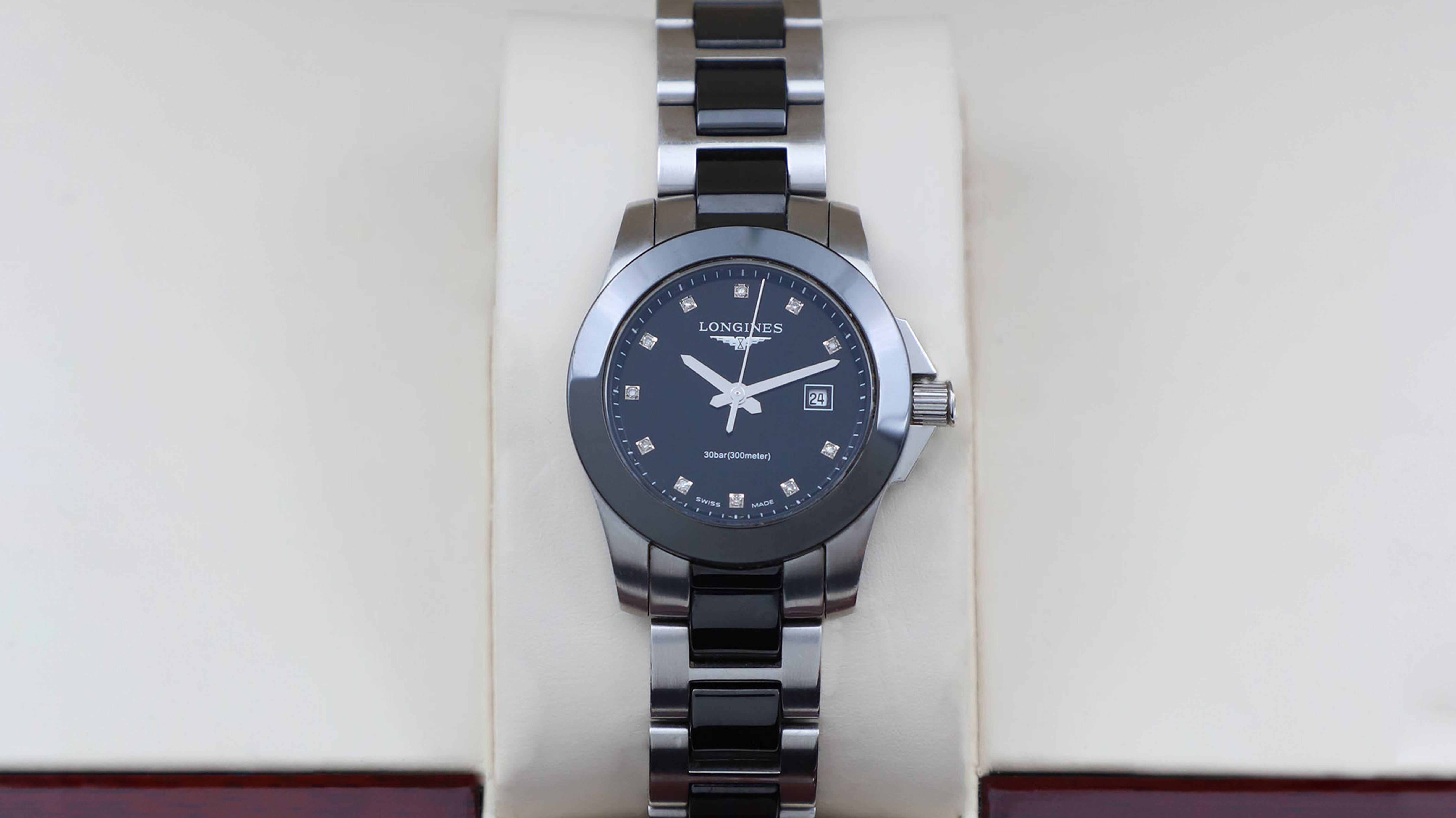 Longines Conquest 30 mm L3.257.4.57.7 смотреть онлайн