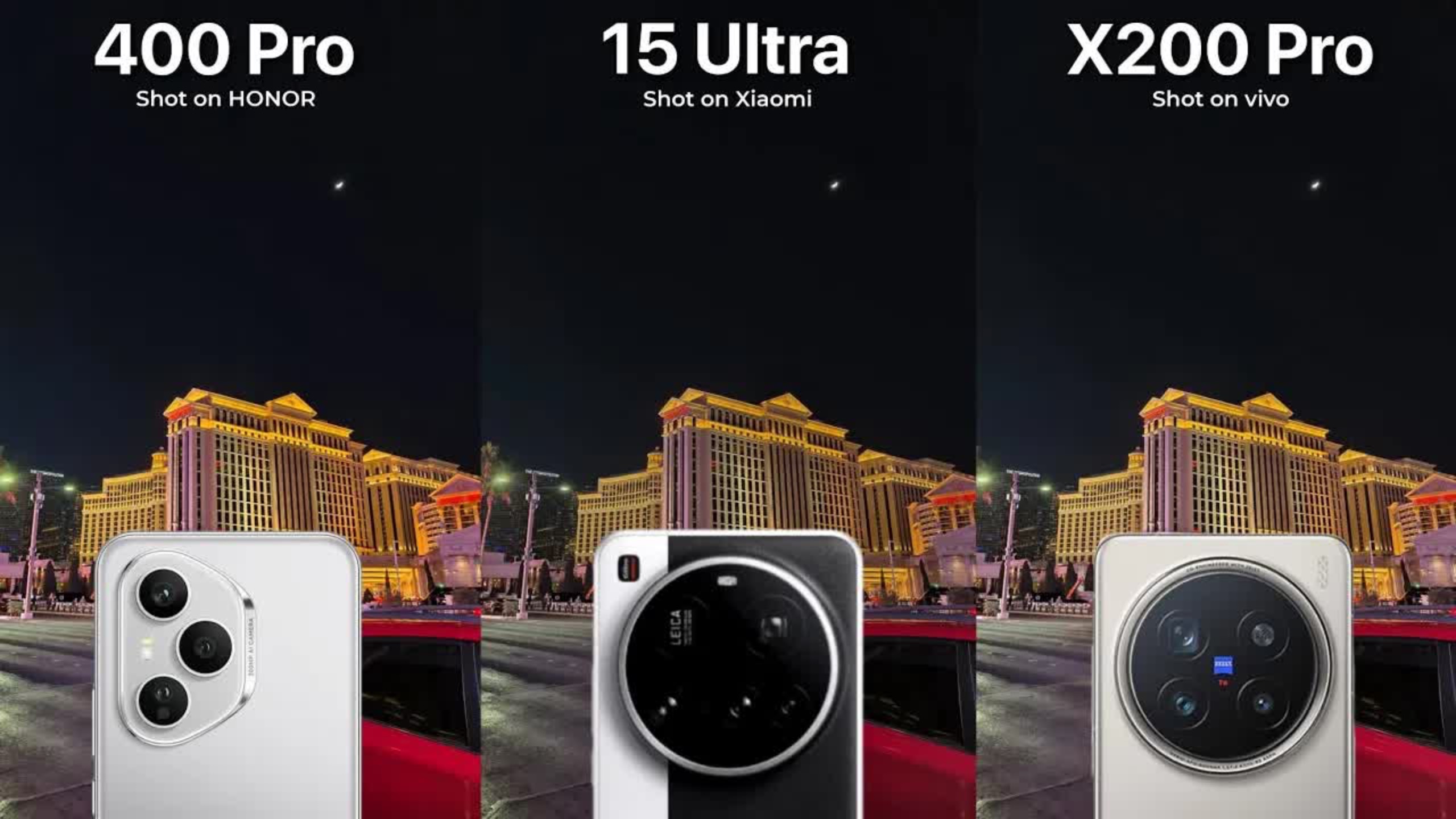 Honor 400 Pro Vs Xiaomi 15 Ultra Vs Vivo X200 Pro - сравнение камер в реальной жизни