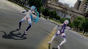 Lily - Hybrid (MIku Hatsune & Haku Yowane Dance)