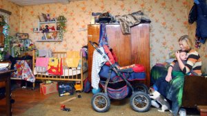В беде российская семья