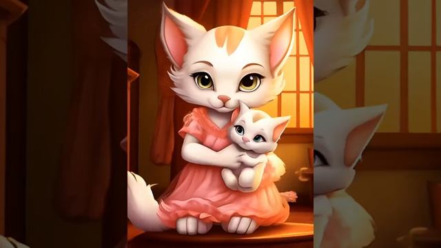Прибавленье у кота, клип-песня