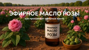 Производство эфирного масла: как работает завод по переработке роз 🌹