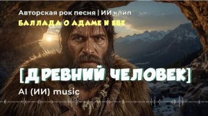 [Древний человек] - как встретились Адам и Ева [авторская рок баллада] [ИИ]