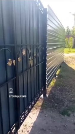 Монтаж профнастила в вертикальном исполнении. Без использования поперечен⚙️🔥