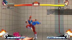 6-hit stomp combo technology (286 Damage, 350 Stun, Meterless)