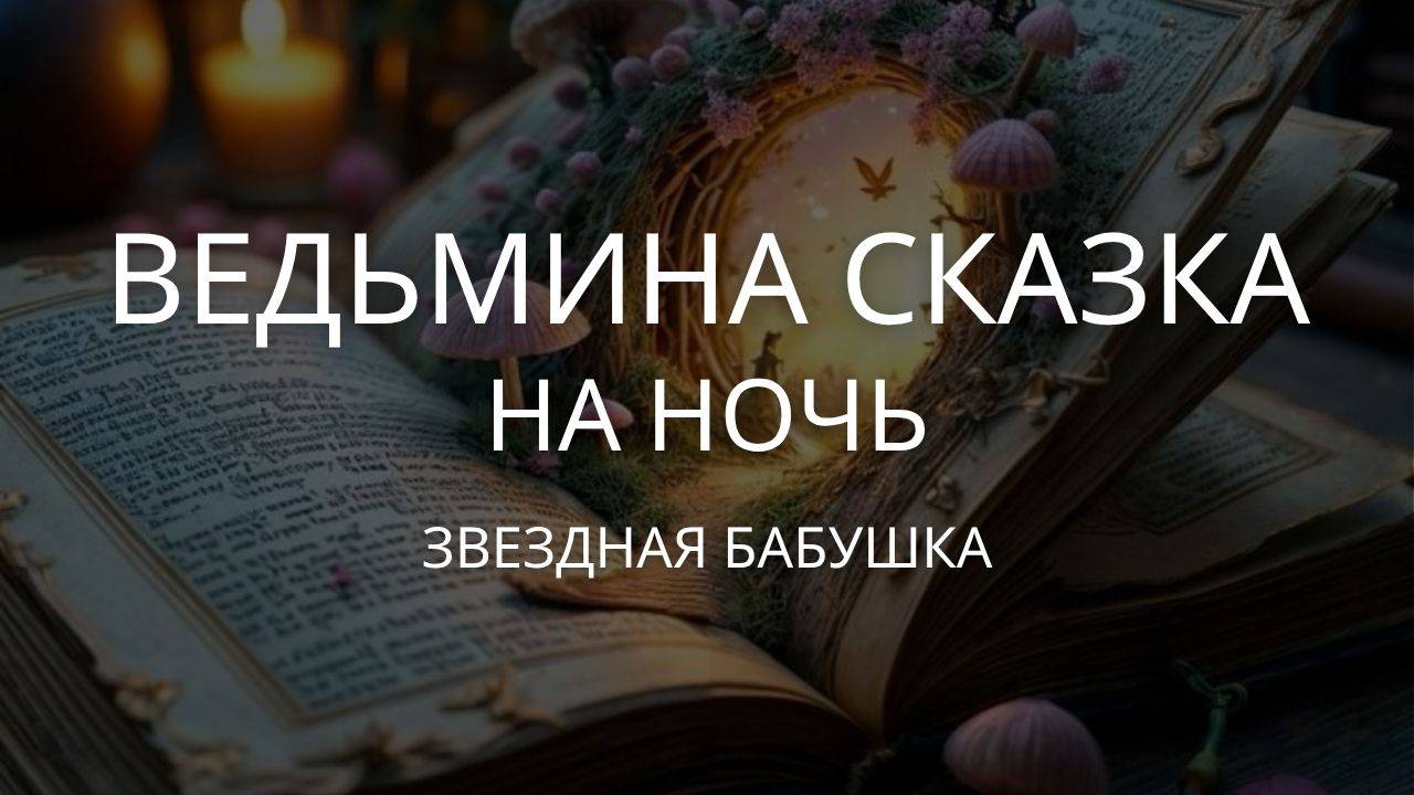 🔮 Ведьмина сказка на ночь: "Звёздная бабушка"