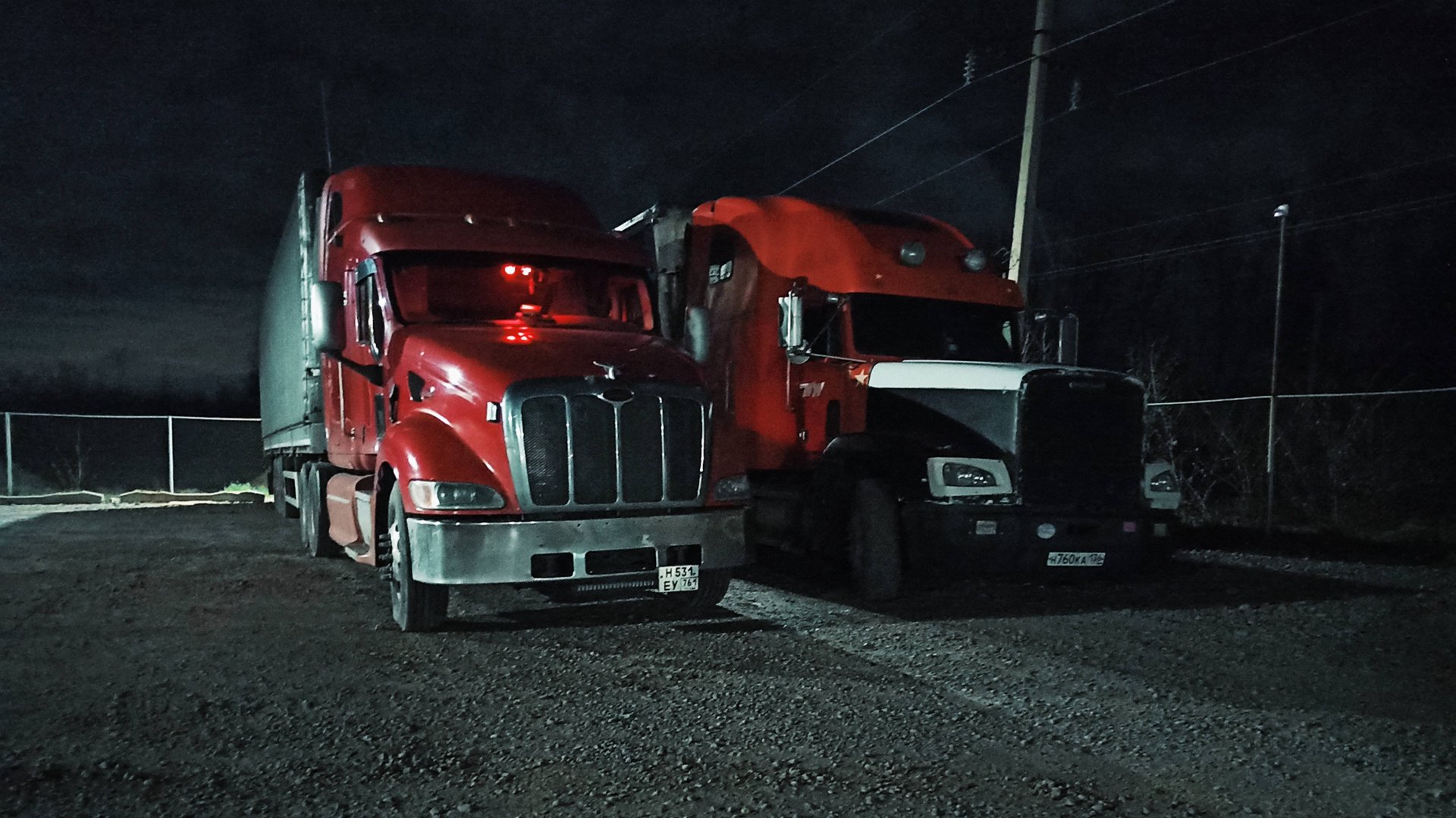 Петербилт387 едем в рейс но в начале немного ремонта