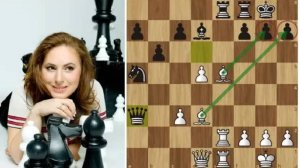Юдит Полгар громит Анатолия Карпова! Легендарная партия! Шахматы.