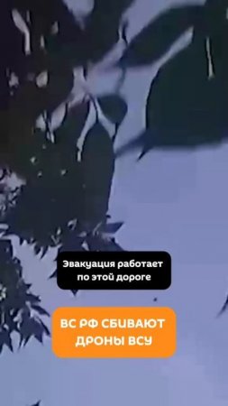 ВС РФ сбивают дроны ВСУ