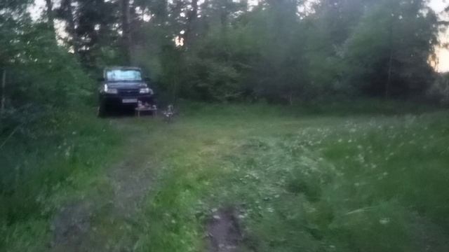 Отдых на природе и опробовал свою лодку