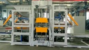 QGM QT10 вибропресса тест для производства дорожного бордюра