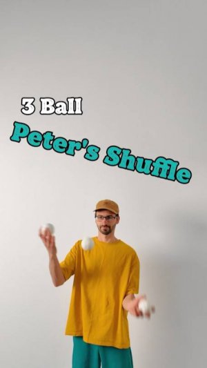 Peter's Shuffle - Juggling Trick 👍