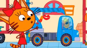 ТРИ КОТА - МАШИНКИ