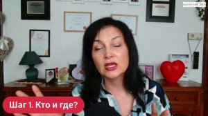 Шаг 1. Кто и где?