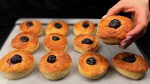 Вкусные, пышные ПОНЧИКИ - это так просто...🍩☕😋    Рецепт в описании ✍️