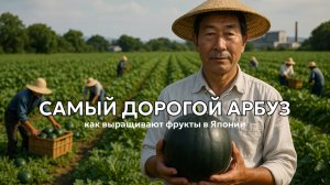 САМЫЙ ДОРОГОЙ арбуз в мире! Как выращивают черный арбуз в Японии